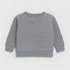 Diamond Knit Sweatshirt (H-Grey)