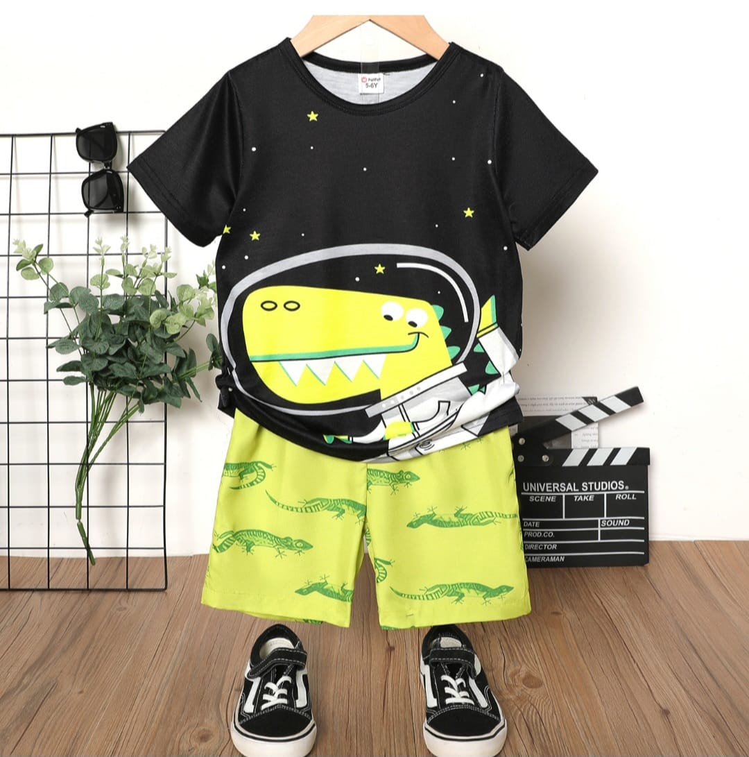 Dino In Space Graphic Set INF