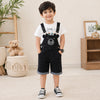 Dream Bear Dungaree Set Black