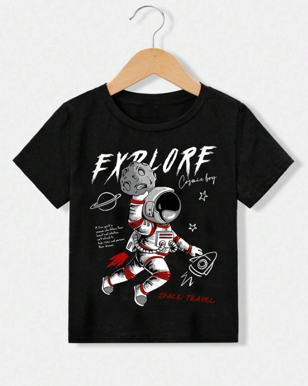 Explore Space Travel Graphic Tee