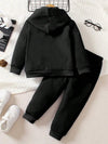 FS Black Piping Tracksuit