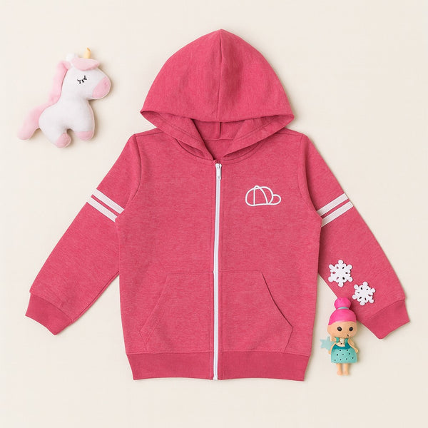 FS Zipper Hoodie (D.Pink)