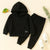FS Black Piping Tracksuit