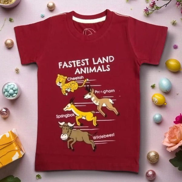 Fastest Land Animals Graphic Tee