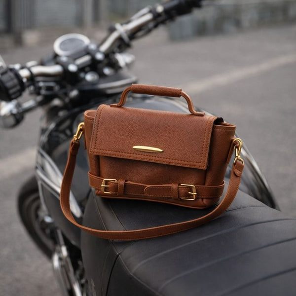 Flora Bella | Satchel | Brown