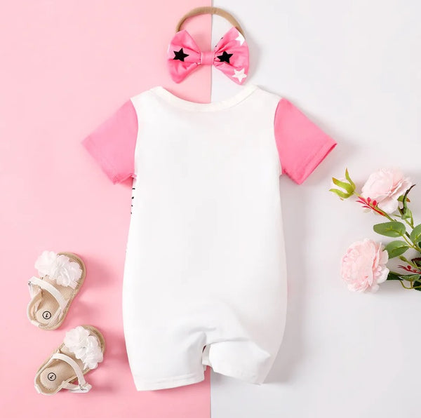 Flower Elephant Romper