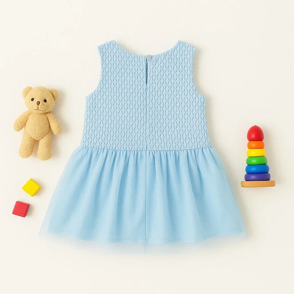 Frost Petal Sleeveless Frock