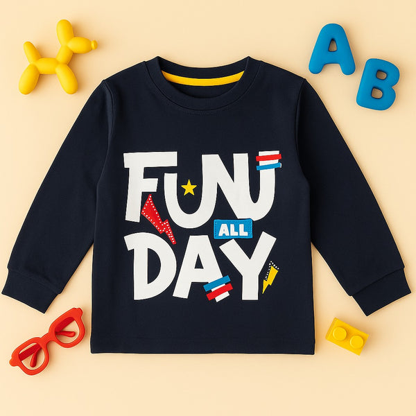 Fun All Day Letter Tee FS