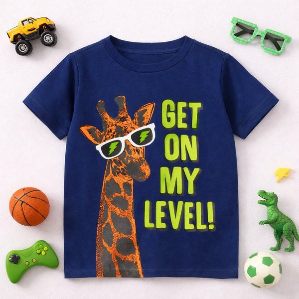 Get On My Level Giraffe Tee