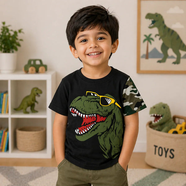 HR Camo Dino Graphic Tee