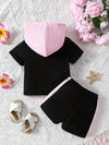 I Love Mom Dad Hood Set PB