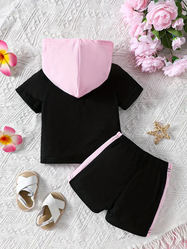 I Love Mom Dad Hood Set PB