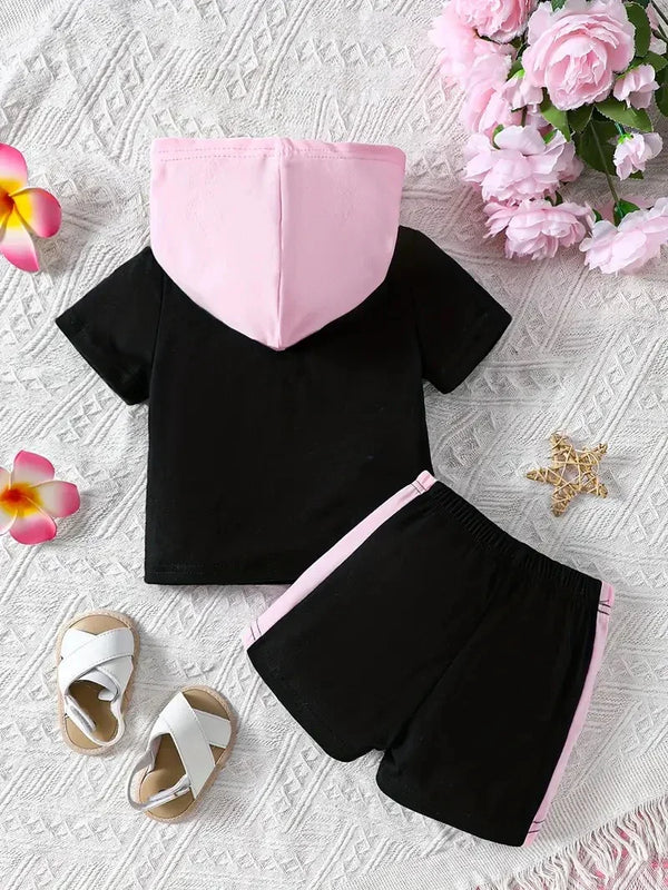 I Love Mom Dad Hood Set PB