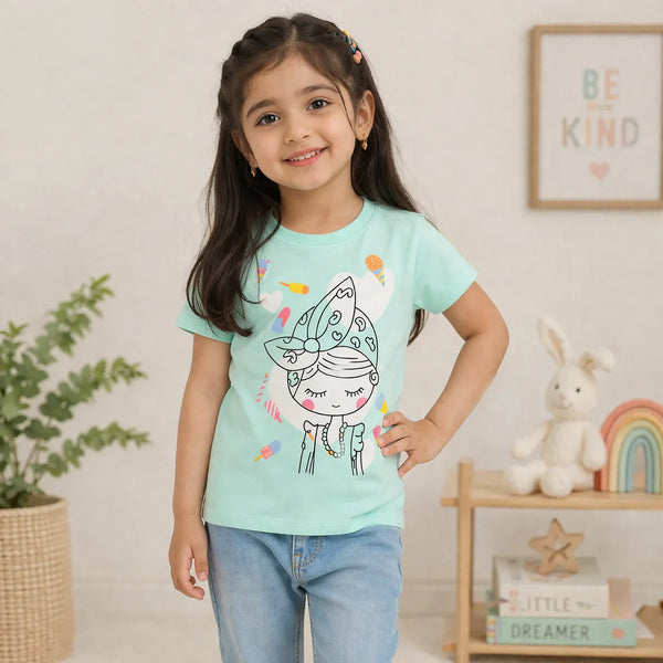 Ice Cream Girl Graphic Tee