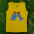 Lets Play Dino Tank Top (Yellow) INF