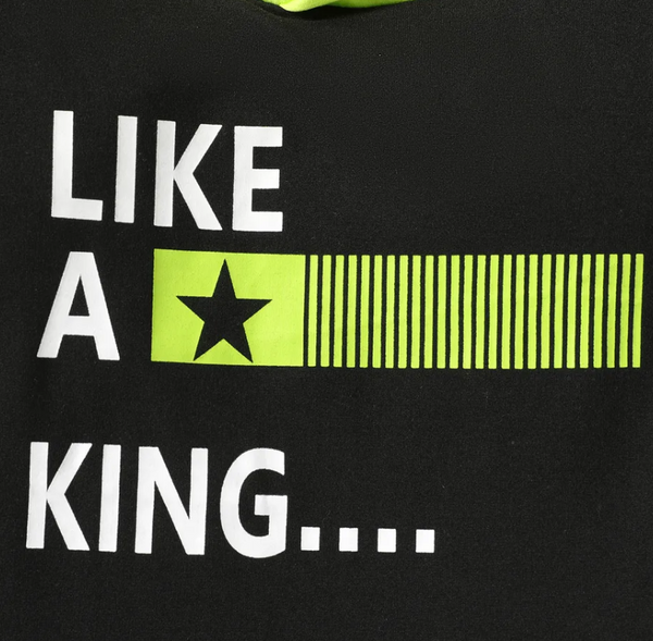 Like A King Letter Hood Set