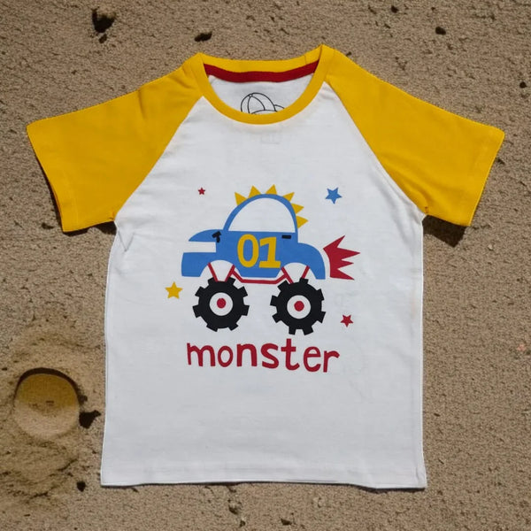 Little MT Raglan Graphic Tee