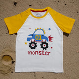 Little MT Raglan Graphic Tee