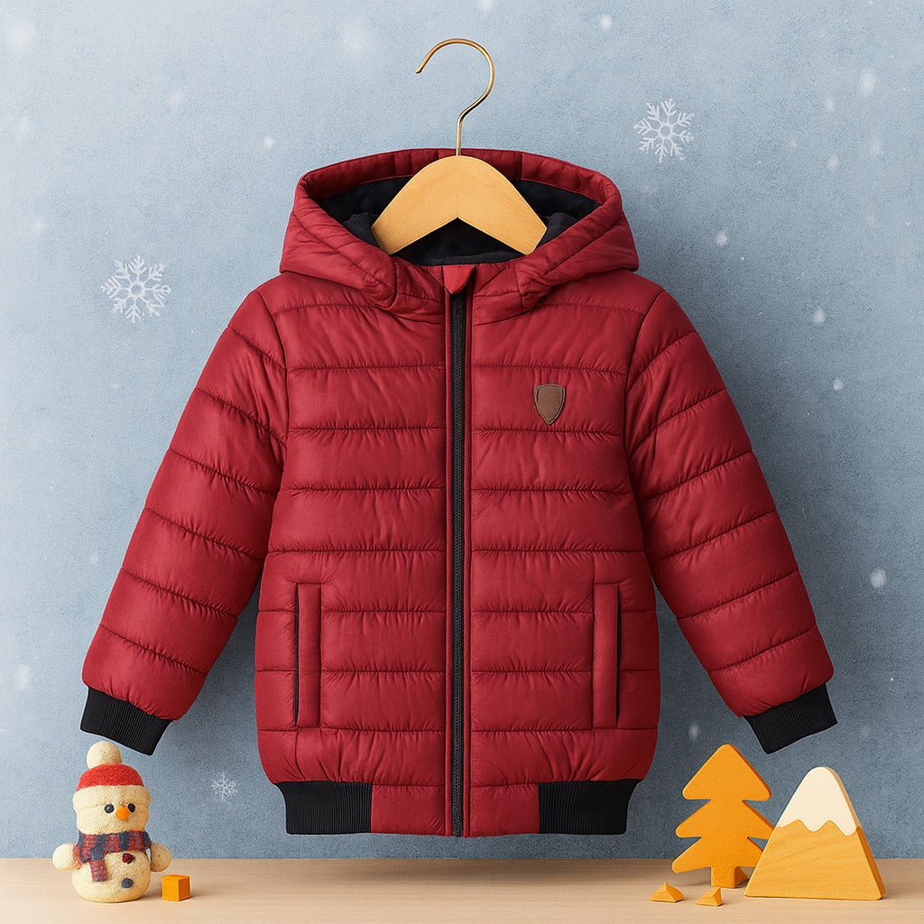 Little Trekker Puffer (Maroon)