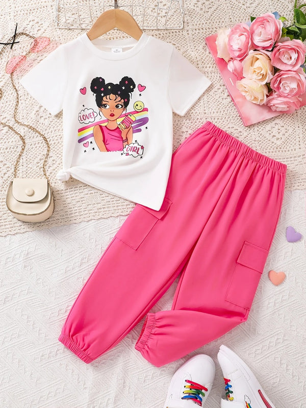 Love Girl Rainbow Tracksuit