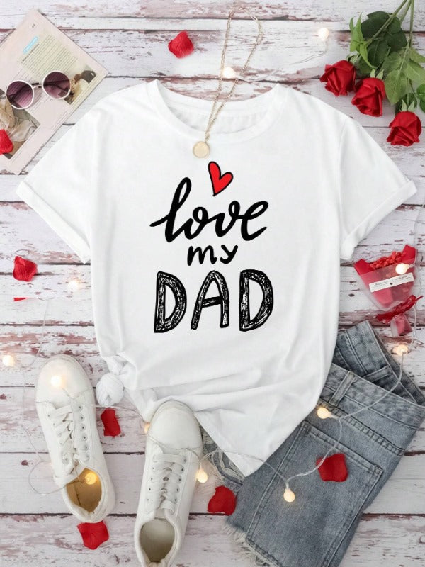 Love My Dad Graphic Tee