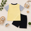 Lunch Time Monkey Raglan Set