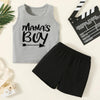 Mamas Boy Tank Set GREY