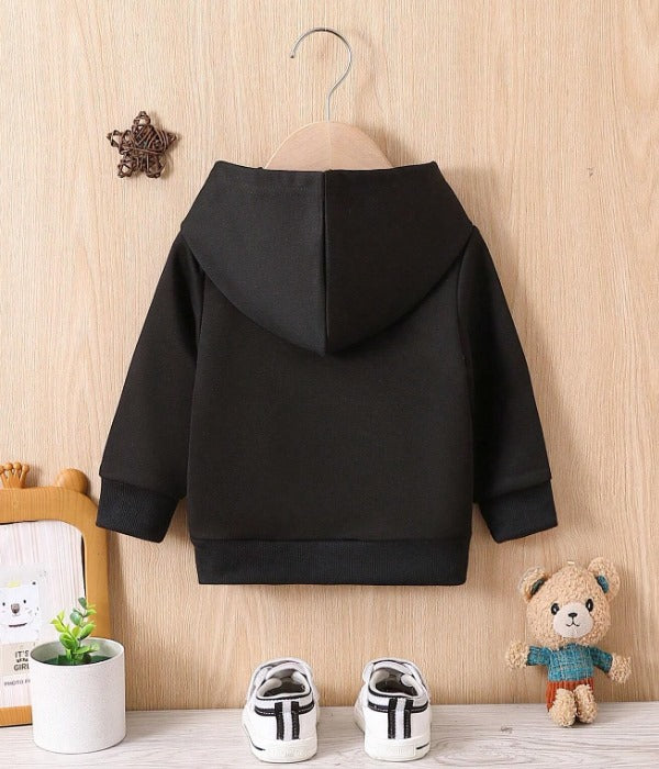 Mamas Little Man Hood (Black)