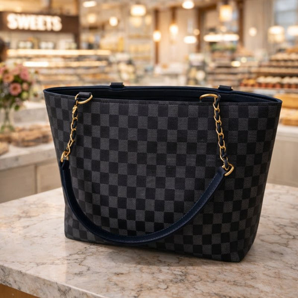 Metro Weave | Tote | Black