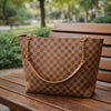 Metro Weave | Tote | Brown