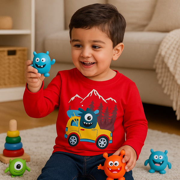 Monster In Car Graphic Tee FS