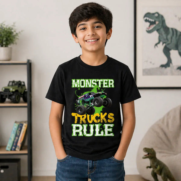 Monster Truck Rule Graphic Tee