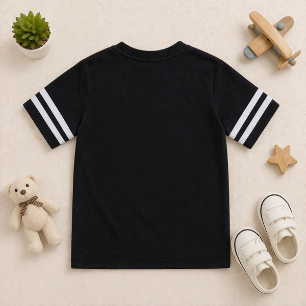 Number 08 Striped Tee