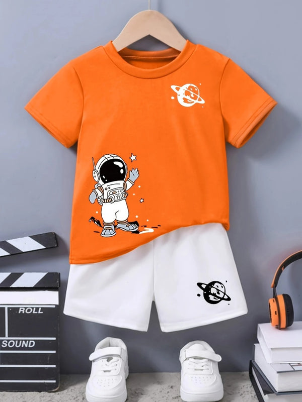 OW Astronaut And Planet Graphic Set