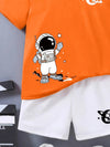 OW Astronaut And Planet Graphic Set