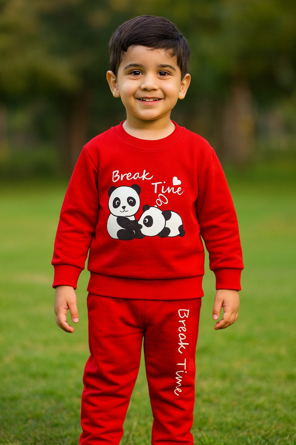 Panda Break Time Tracksuit