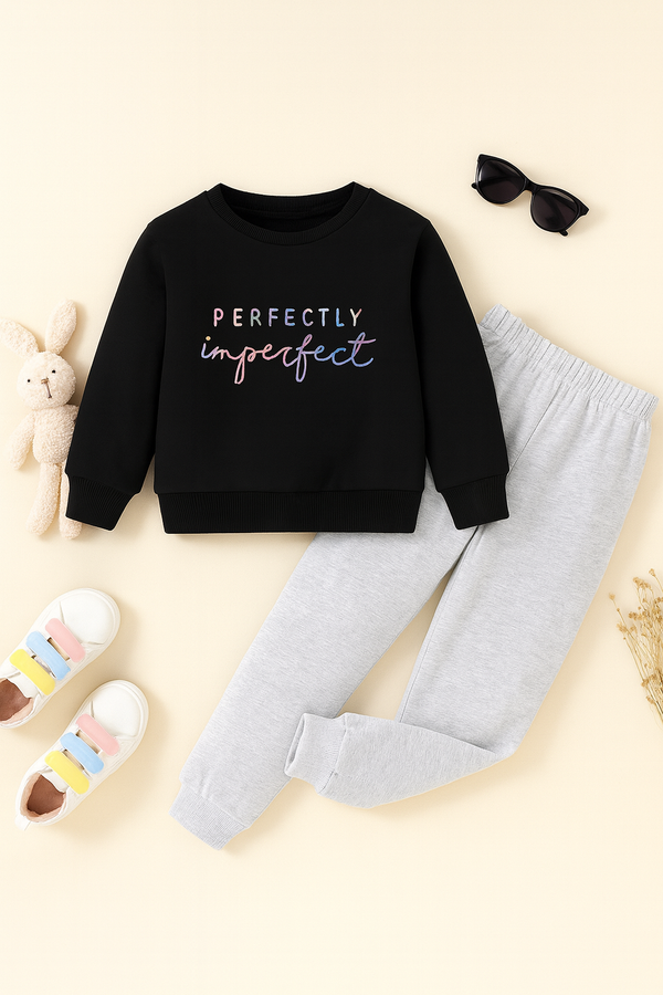 Perfectly Imperfect Letter Tracksuit