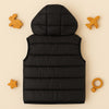 Premium Sleeveless Puffer Jacket (Black)