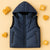 Premium Sleeveless Puffer Jacket (Greyish Blue)