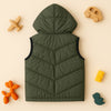 Premium Sleeveless Puffer Jacket (Olive)