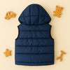 Premium Sleeveless Puffer Jacket (Blue)