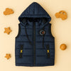 Premium Sleeveless Puffer Jacket (Blue)
