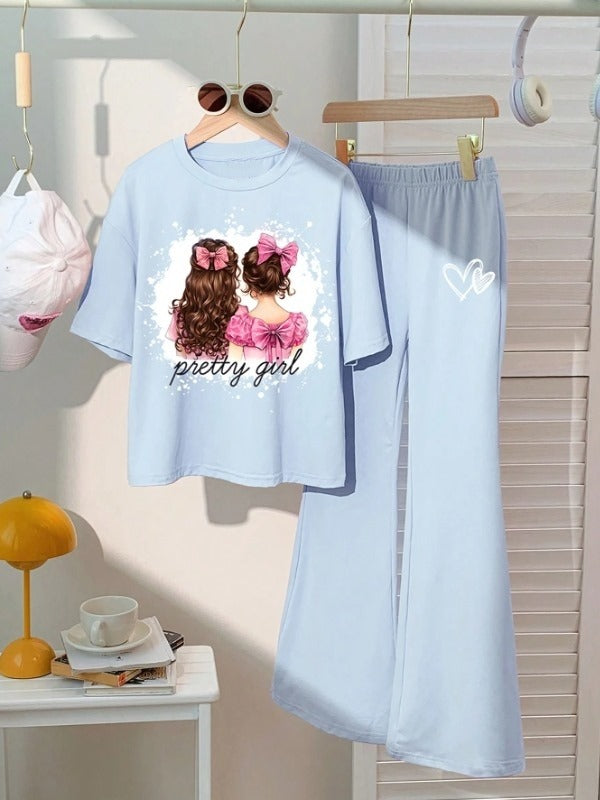 Pretty Girl Printed Tracksuit SB