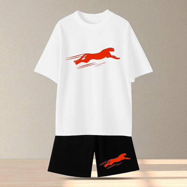 Running Cheetah Graphic Set (WB)