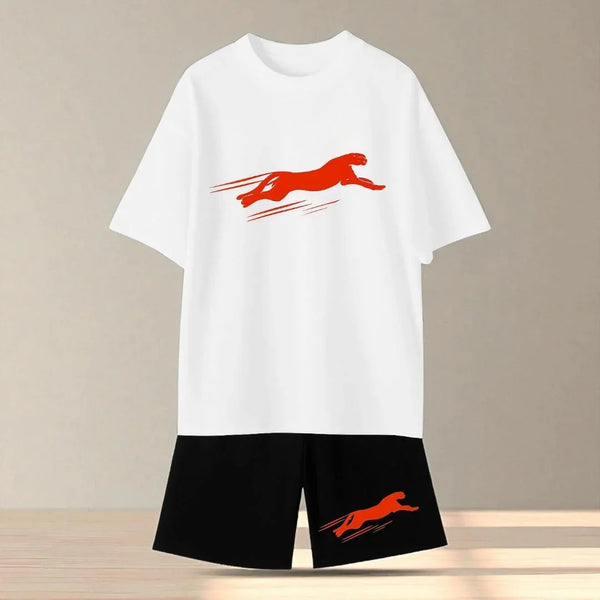 Running Cheetah Graphic Set (WB)