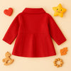 Scarlet Bow Wool Coat
