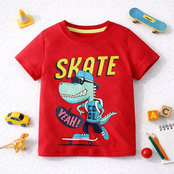 Skate Yeah Cool Dino Graphic Tee