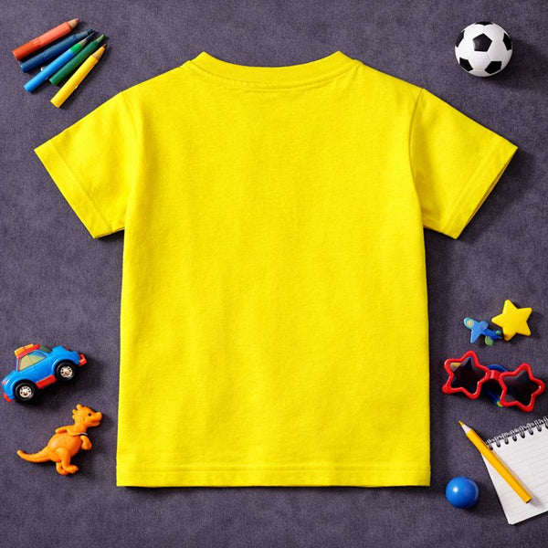 Smile Graphic Tee Yellow