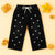 Star Sprinkle Embroidered Denim Jeans (Black)