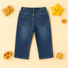 Star Sprinkle Embroidered Denim Jeans (Blue)